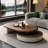 Minimalist Retro Expandable Coffee Table