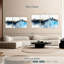 «Abstract Landscape Pine Trees Mountain», ensemble de 3 pièces sur toile par Cindy C-93057735