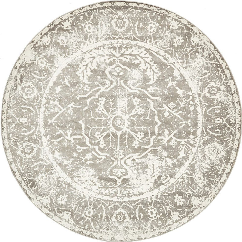Maglione Abstract Indoor Rug, Round 4'