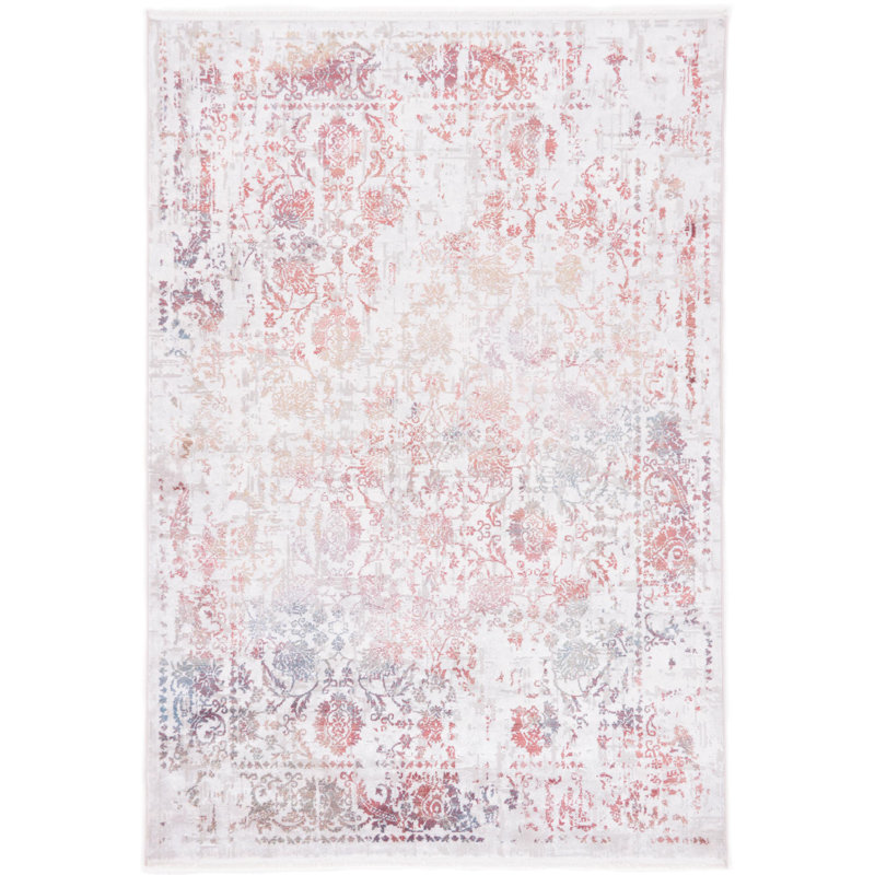 Floral Area Rug, Rectangle 120 x 170cm