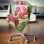 Coquelicots en blé - coussin à imprimé floral-29075630-29075626