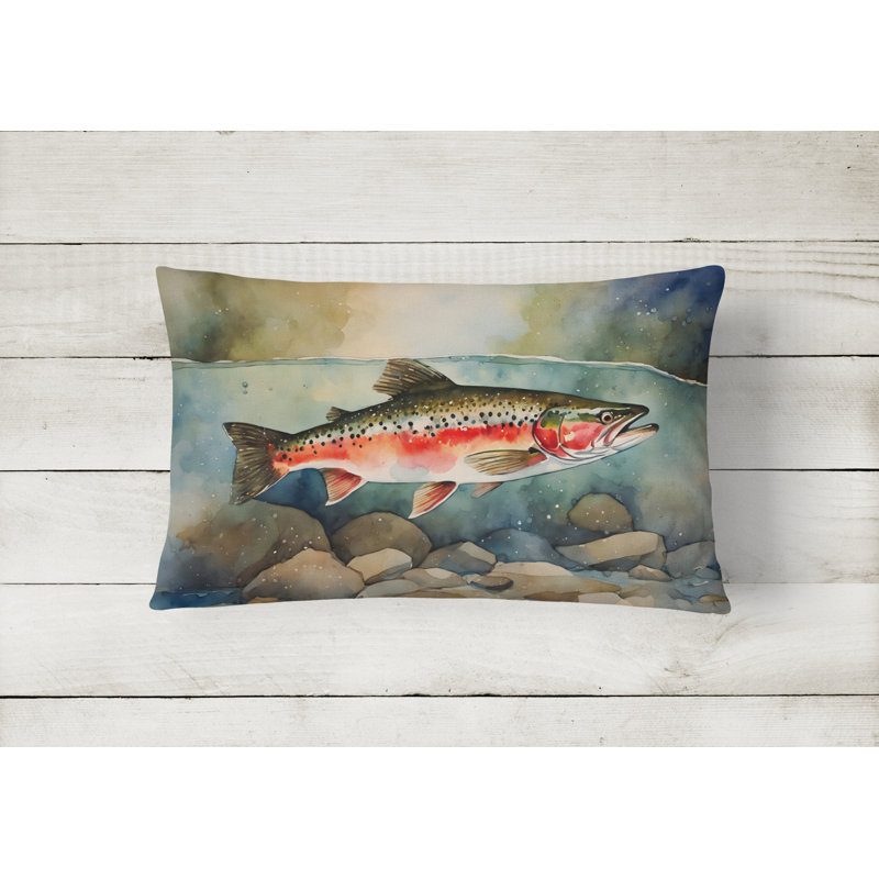 Housse et insert de coussin rectangulaire en polyester pour l'intérieur et l'extérieur