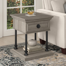 Huckins End Table with Storage