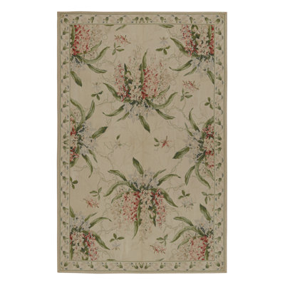 One-of-a-Kind Rectangle 6' X 9' Hand Knotted Area Rug