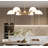 Justina Modern Gold 6 Light Chandelier-123223122