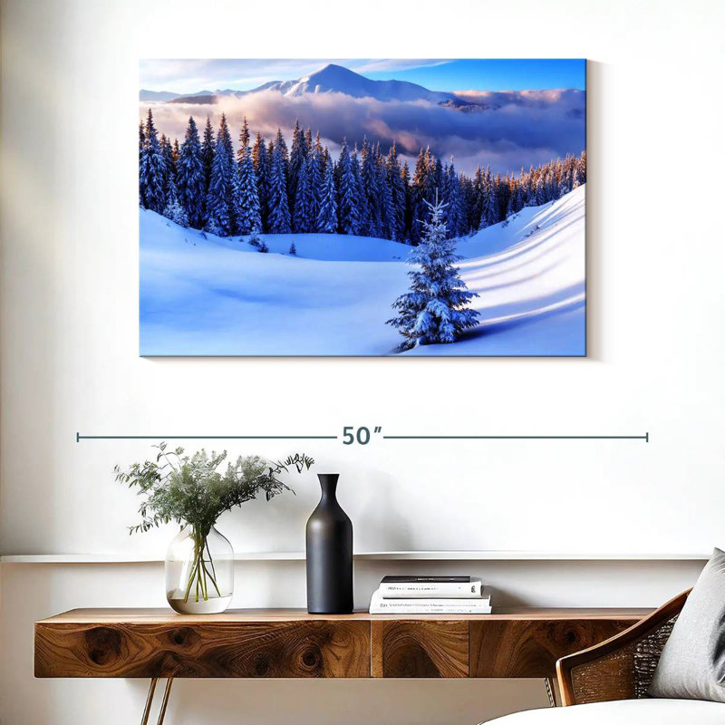Alvord Small Winter Fir Tree, 26" H x 39" W