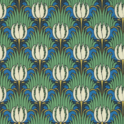 Tulip and Bird 10.05m x 52cm Matte Wallpaper Roll