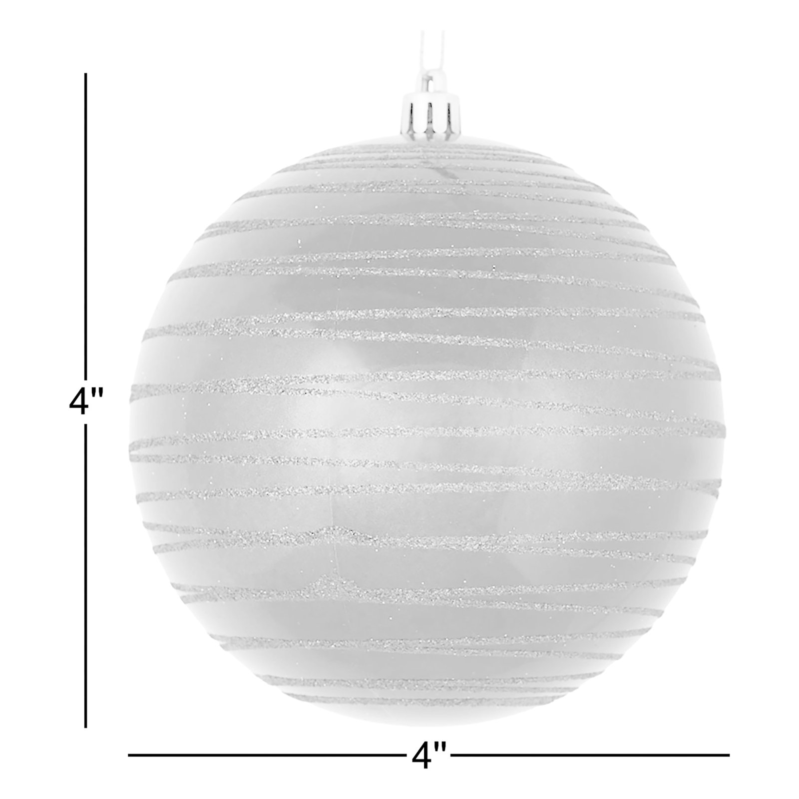 Candy Finish Ball Ornament, Emerald