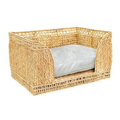 Ettienne Natural Rattan Small Pet Bed