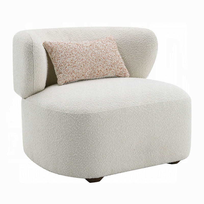 Chaise d'appoint avec oreiller Darius