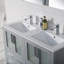 Ensemble de meuble-lavabo double 48 po avec miroir Mance-24551108
