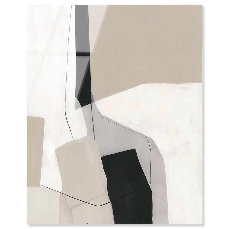 Impression sur toile «Strirap Down I» par Art Remedy, H 20 po x l 16 po