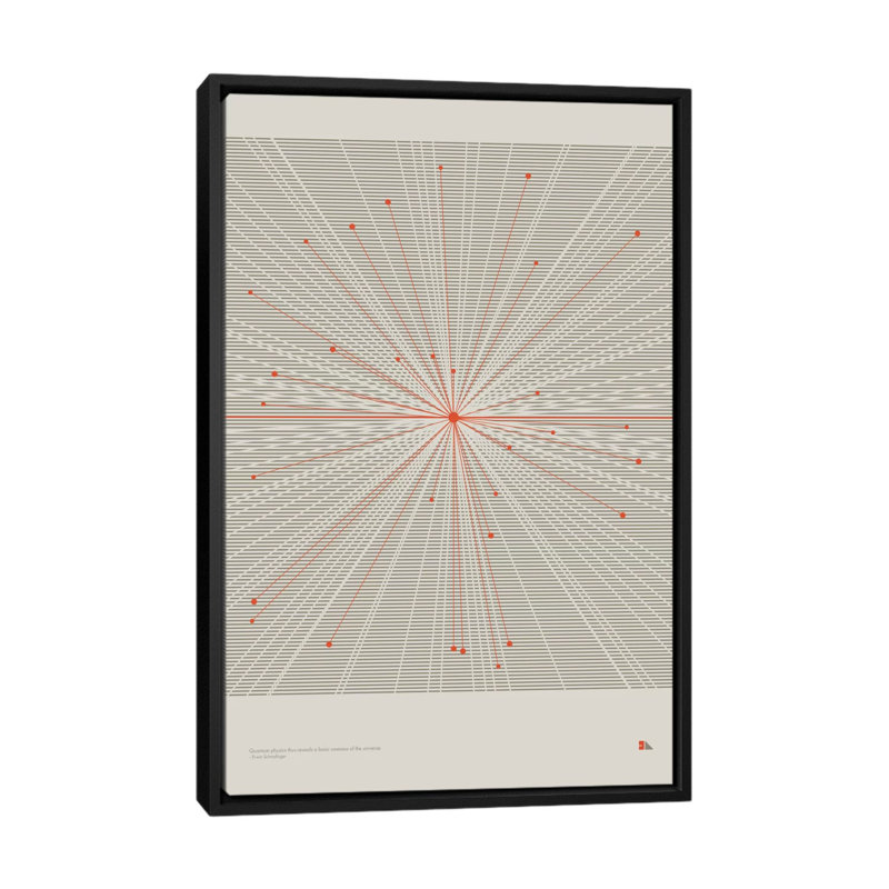 « collision ii », reproduction d’impression sur toile, H 26 po x l 18 po x P 1,5 po, Toile avec cadre noir