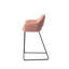 Nithsdale Upholstered Counter Stool with Metal Frame-1066171288-1066171292