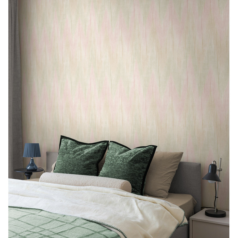  Papier peint sans motif Design Stals, Rose pétale