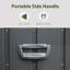 Boîte de rangement extérieure verrouillable et imperméable 120 gallons-127356218-127356221