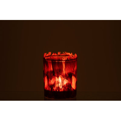 Glass Tabletop Tealight Holder
