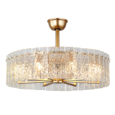 28.5" Modern Smart Energy-Saving Ceiling Fan Light