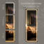 Miroir de plancher rectangulaire en métal Hameed-1299266083
