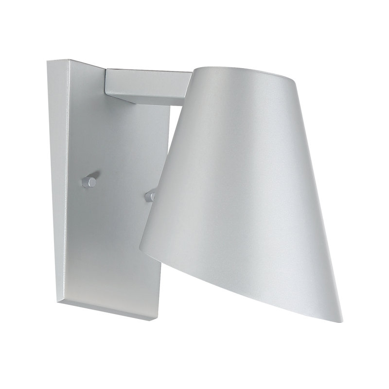 Breton Wall Light, Silver, Large
