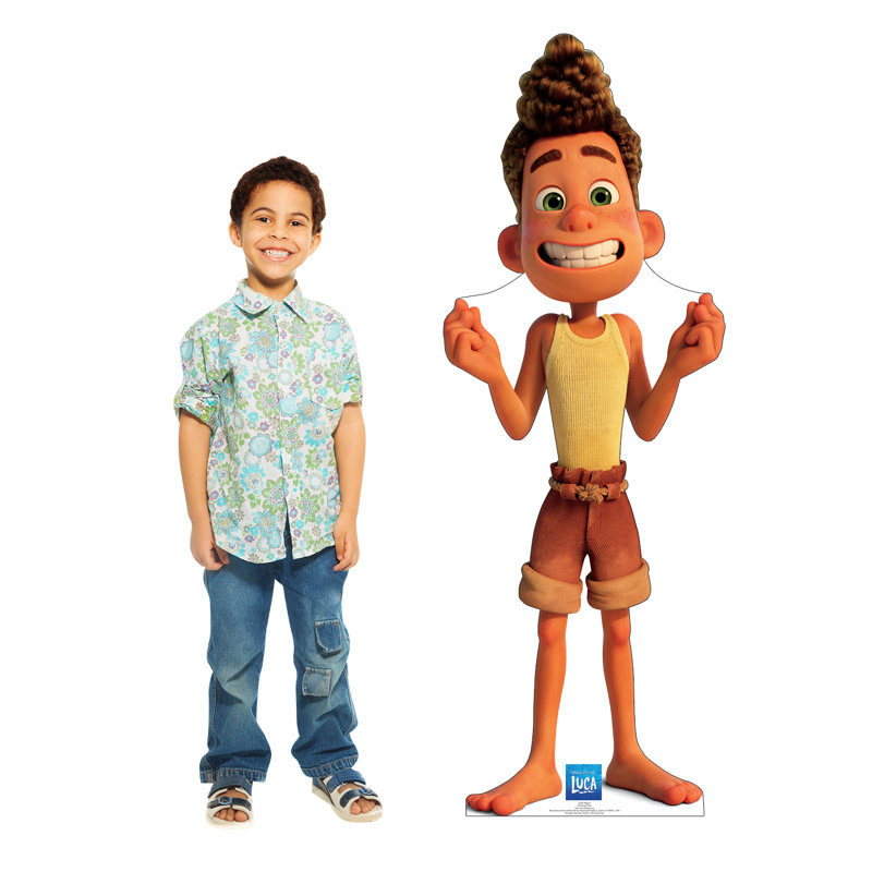 63'' Disney Pixar Luca Alberto Lifesize Cardboard Standup