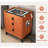 Aeddon Solid Wood Smart Nightstand with Wireless Charging, USB Ports, and Bluetooth Speaker-1314568862