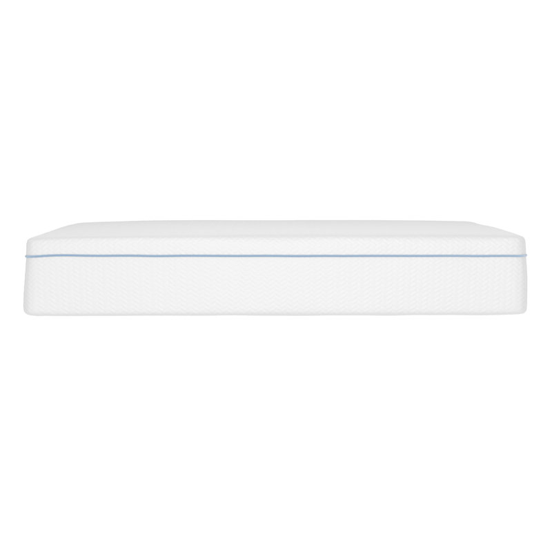 Full Size White Gel Memory Foam Adjustable Bed