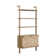  72'' H x 32'' W Seagrass Bookcase