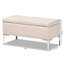Polyester Upholstered Storage Bench-238857754