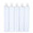 Georgietta 100Pcs 100ml Aluminum Empty Toothpaste Tubes