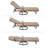 Tamaron Swivel Chaise Lounge Set Of 3