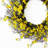 20" Artificial Forsythia Wreath