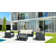 Chaise de patio avec coussins Mcchesney