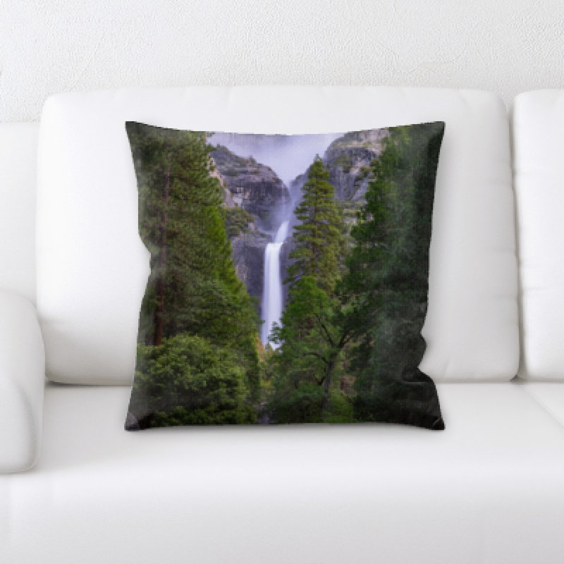 Microsuede Throw Pillow