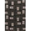 Bense Garza Hand Tufted Wool Modern Area Rug in Black/Gray/Ivory-1556296708