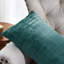 Housse de coussin rectangulaire en velours texturé-1053670792