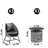 Marshonda Pedestal Dining Set-2008930515