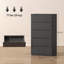 HOMCOM Chest of Drawers 5 Drawers Dresser Bedside Table-1538654766