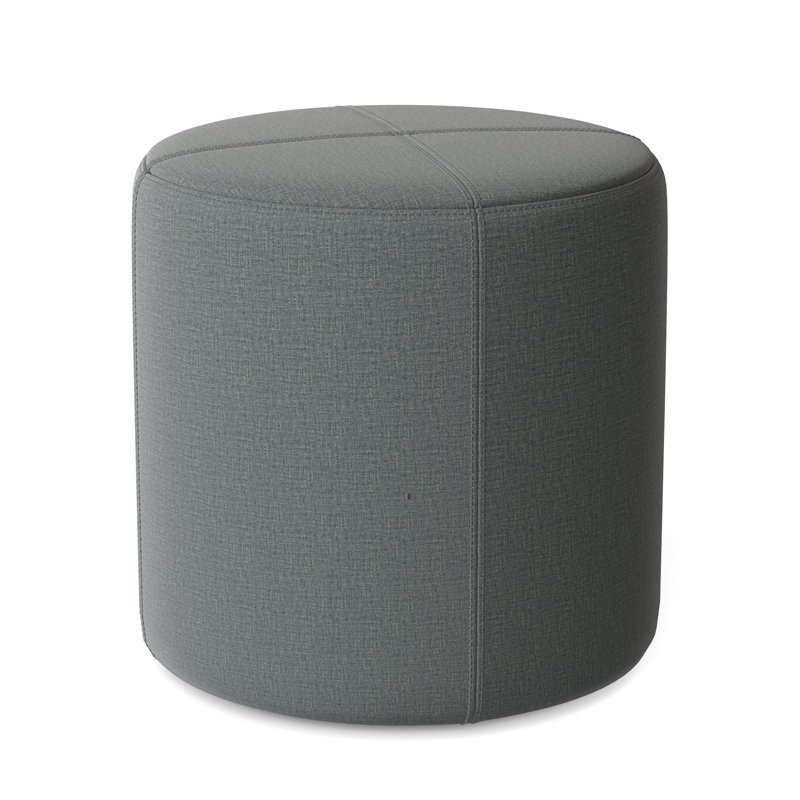 Porthleven Upholstered Ottoman, Marlow Bluebird