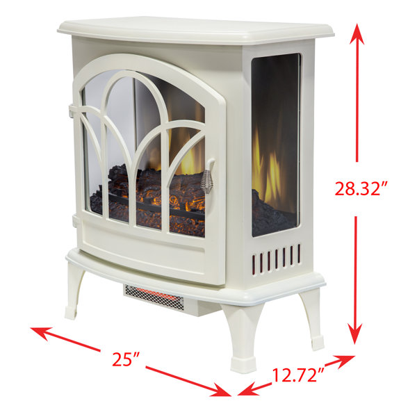 STHOUYN 11 Square Feet Natural Vent Freestanding Wood Burning Stove &  Reviews