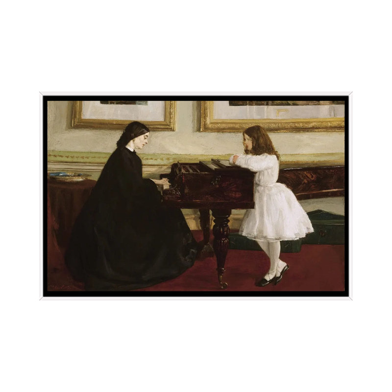 Print, 101.6 cm H x 152.4cm W x 4.445cm D, White