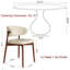 Otelia 7PCS Round Dining Table Chairs Set-1730731918-1730731919-1723236840