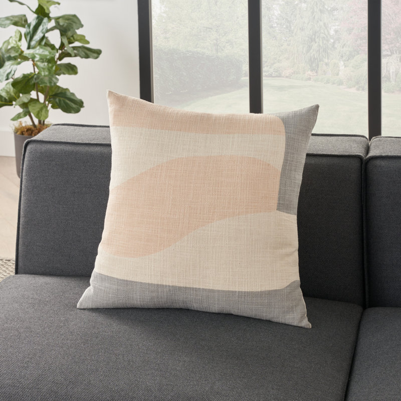 100% Cotton Throw Square Pillow Cover & Insert