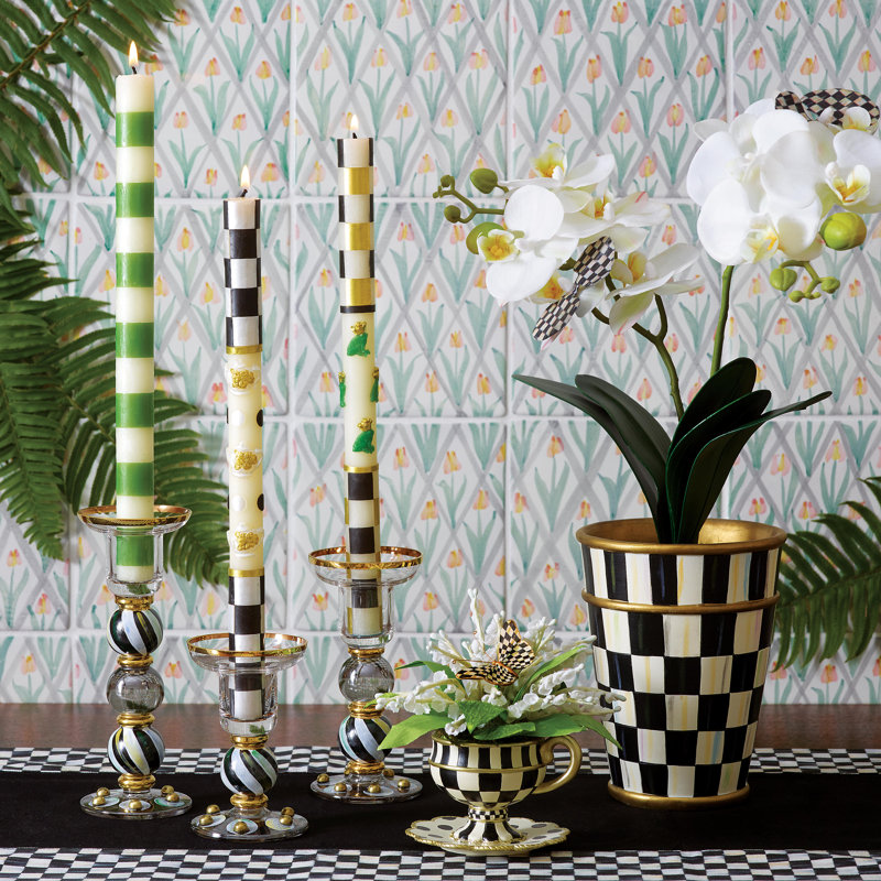Courtly Check® Black Table Runner