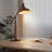 28" Dimmable Dark Brown Desk Lamp