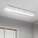 1 - Light 39.37" Rectangle Crystal LED Dimmable Flush Mount