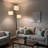 81'' 3-Light Dimmable Arc Tree Floor Lamp (3 LED Bulbs Included)-1474557699