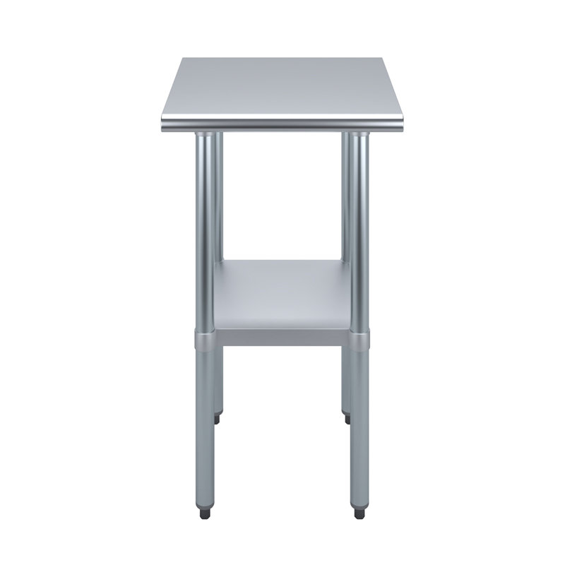 Stainless Steel Top Workbench, 35" H x 20" W x 20" D