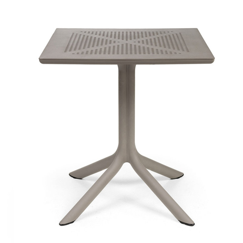 Swarthofthi Square Outdoor Dining Table , cm W cm D, Tortora, 75cm H x 70cm L x 70cm W