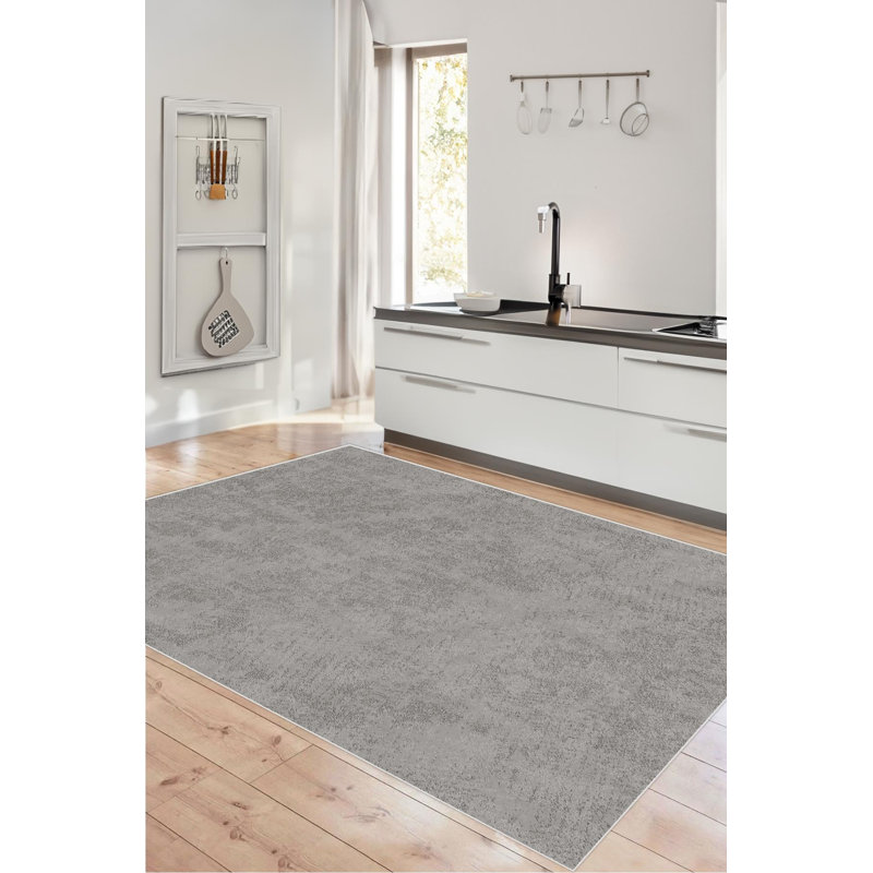 Tapis moderne avec envers antidérapant, Rectangle 3 pi 3 po x 4 pi 11 po